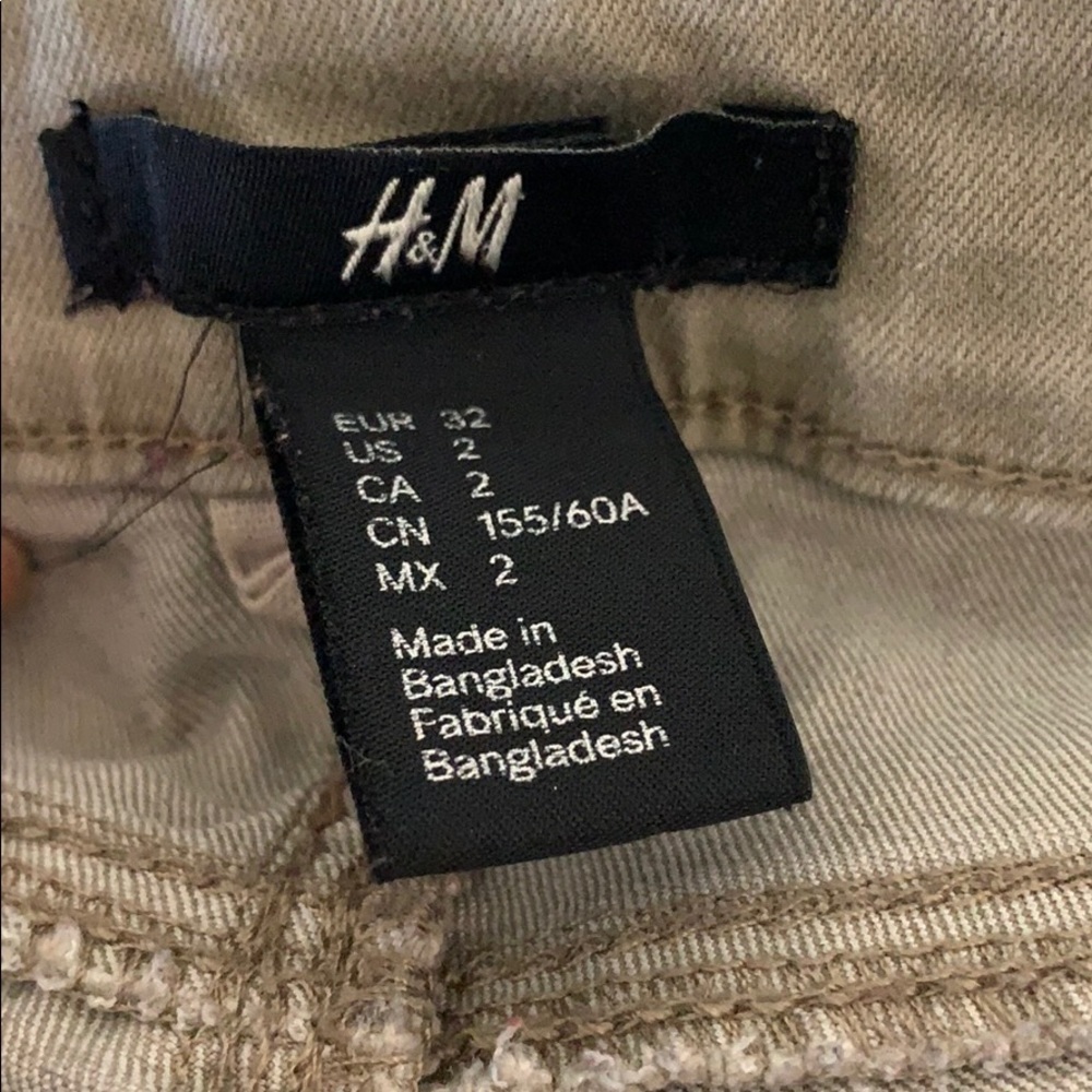 H&M khaki jeggings - Picture 2 of 5